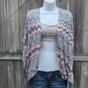 Boho Sweater Shawl Drape